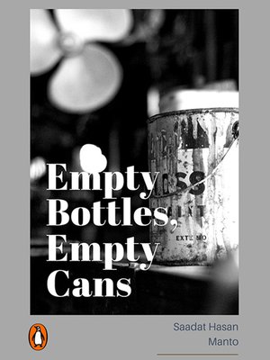 cover image of Empty Bottles, Empty Cans